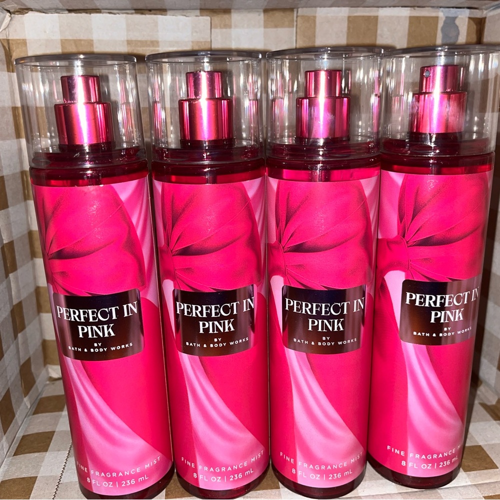 Bath & Body Works Perfect in Pink fine fragrance mist